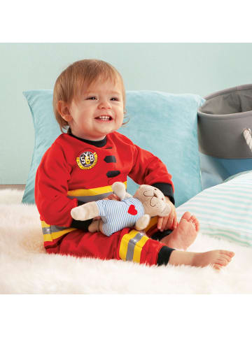 Erwin Müller Interlock-Jersey Kinder-Schlafanzug in rot