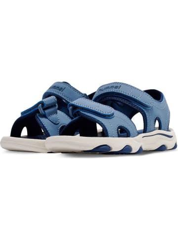 Hummel Kinder Sandale "Sandal Wave Jr" in Blau