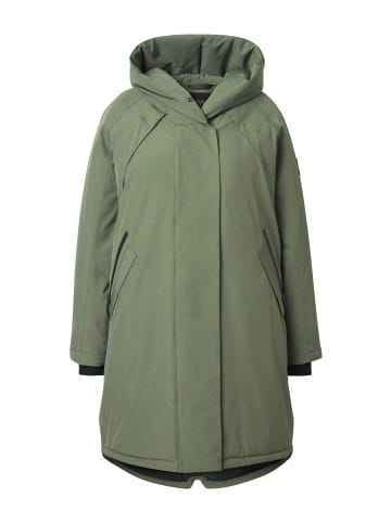 Ulla Popken Mantel in schilfgrün