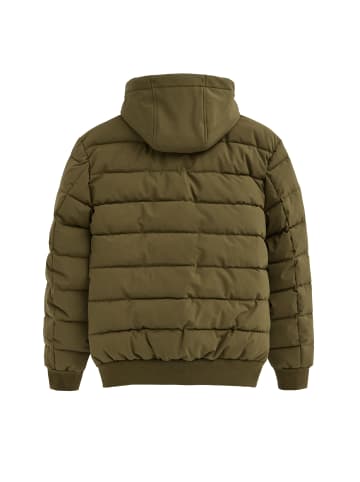 Polo Club Jacke MAN CEDRIC LONG SLEEVE REGULAR FIT in Dunkelolive