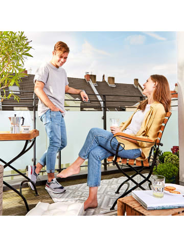 Butlers Gartenstuhl PARKLIFE 2er-Set in Braun