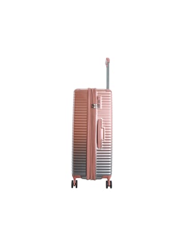 Saxoline SX Blue Elite Trolley TSA Zahlenschloss Spinner 76 cm in pink gradient