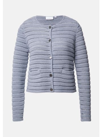 comma Strickjacke in 9500_schiefergrau