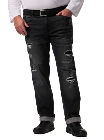Men Plus Jeanshose in black