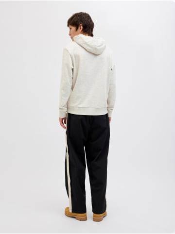 Jack & Jones Kapuzenpullover in White Melange