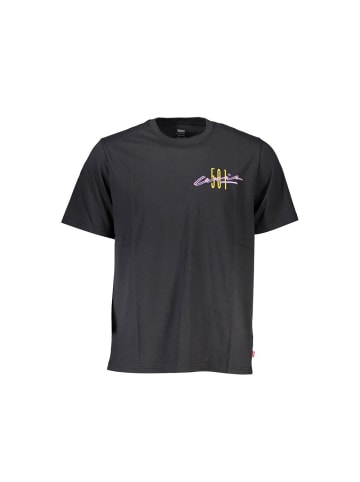 Levi's Schwarz Baumwolle Herren T-Shirt