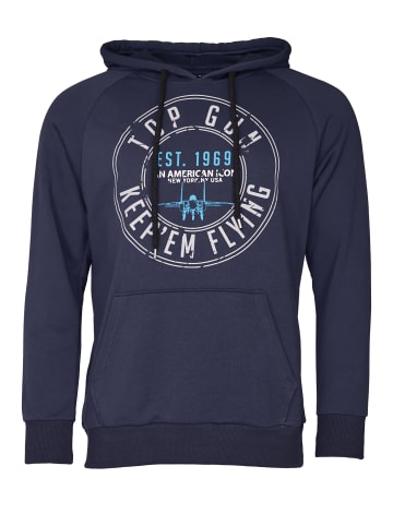 TOP GUN Hoodie TG20212107 in navy