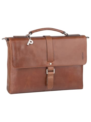PICARD Aktentasche Buddy Business in Cognac