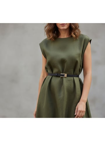 FRONHOFER Ledergürtel in Khaki