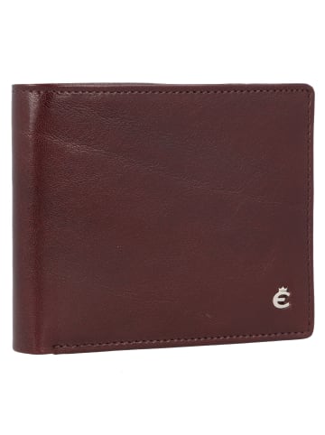 Esquire Toscana Geldbörse RFID Schutz Leder 10.5 cm coffee