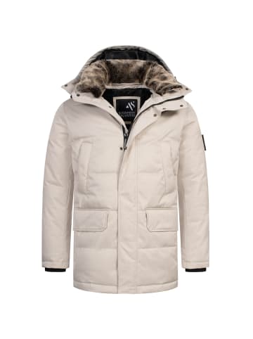 Alessandro Salvarini Winterjacke AS-456 in Offwhite