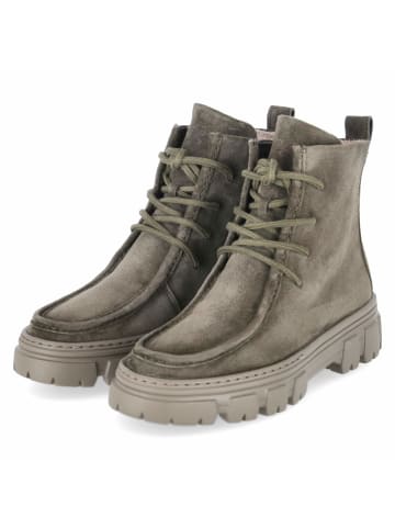 Paul Green Schnürstiefel in green