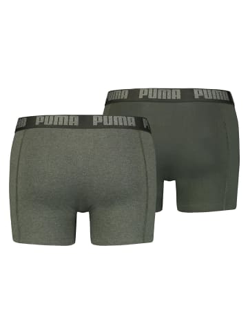 Puma Boxershorts PUMA BASIC BOXER 6P in 038 - Green Melange