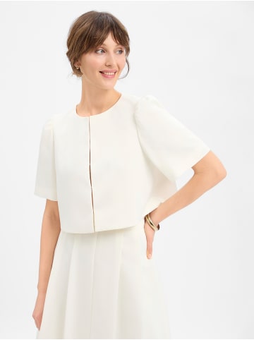 Marie Lund Bolero in ecru - 0001
