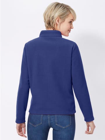 WITT WEIDEN Fleece-Shirt in royalblau