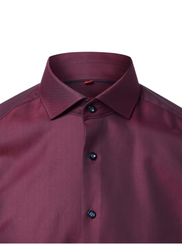 Finshley & Harding Hemd in aubergine - 0014