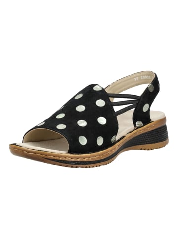 ara Sandalen Schwarz/Weiß