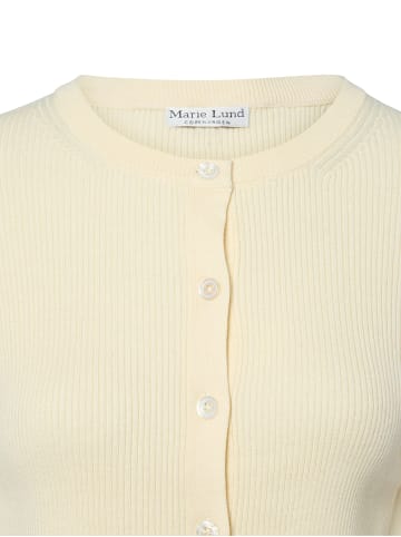 Marie Lund Strickjacke in beige - 0005