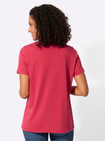 WITT WEIDEN Kurzarmshirt in erdbeere-sand