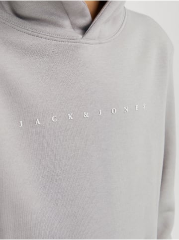 JACK & JONES Junior Kapuzensweatshirt JJESTAR JJ SWEAT HOOD JNR in ultimate grey