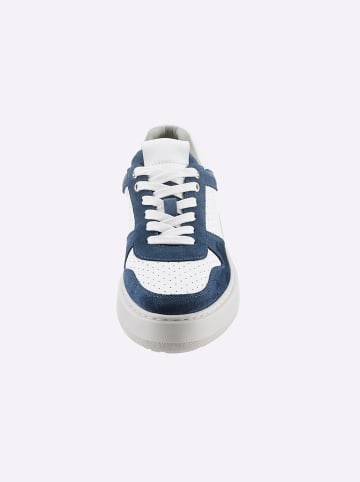 Heine Sneaker in blau-weiß