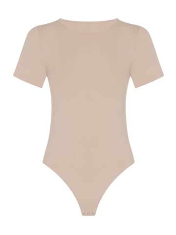 Wolford Body Seamless Suit in clay