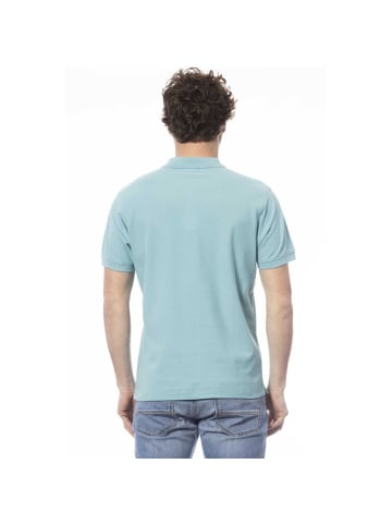 Invicta Blau Hell Baumwolle Herren Polo Hemd