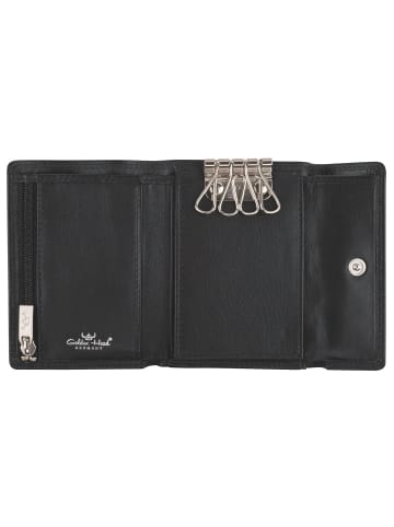 Golden Head Polo Schlüsseletui Leder 10,5 cm schwarz