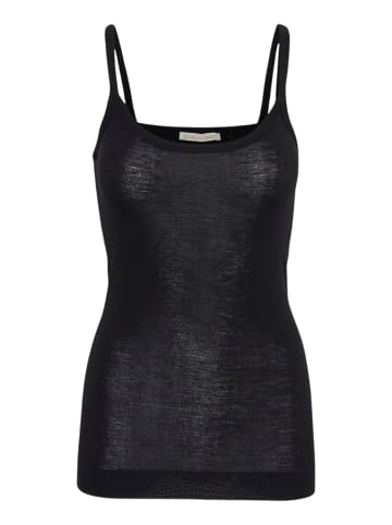 Seamless Basic Top Viola in Black