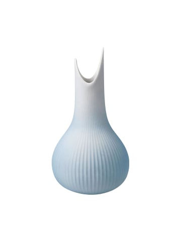 Goebel Vase Studio 8 Raindrop Ice in 15 cm in blau