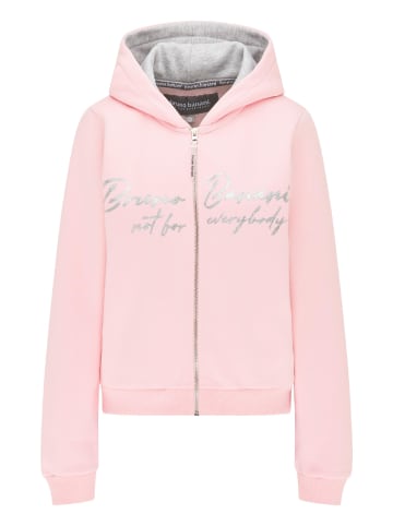 Bruno Banani Kapuzensweatjacke BARNES in Rosa