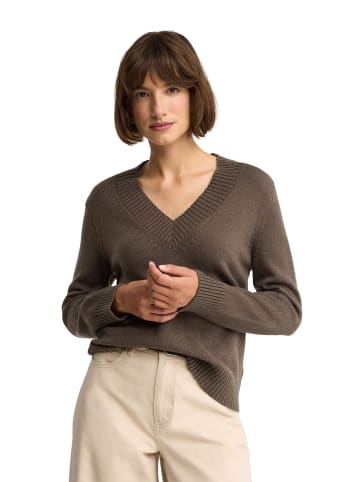 Polo Club Pullover WOMAN MILES JERSEY LONG SLEEVE REGULAR FIT in Braun