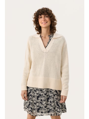 PART TWO Strickpullover LovisaPW Relaxed fit in Whitecap Gray