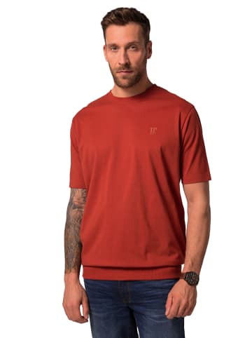 JP1880 Kurzarm T-Shirt in ziegelrot