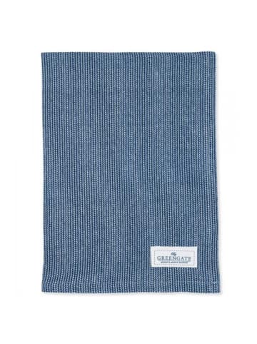 Greengate Geschirrtuch ALICIA DARK BLUE Blau