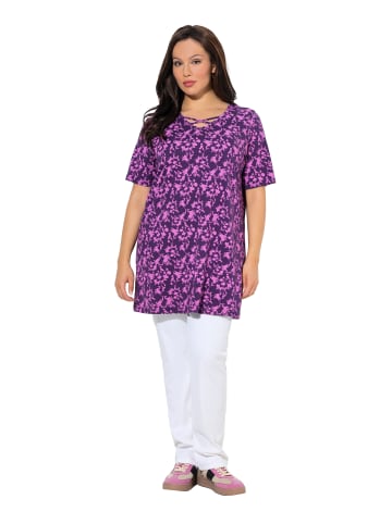 Ulla Popken Shirt in dunkel lila