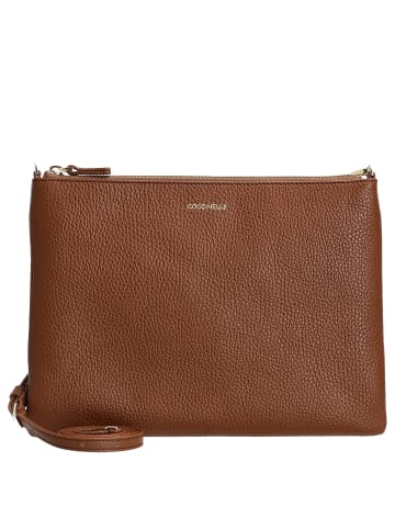 COCCINELLE Best Crossbody - Umhängetasche M 27.5 cm (cognac) in cognac