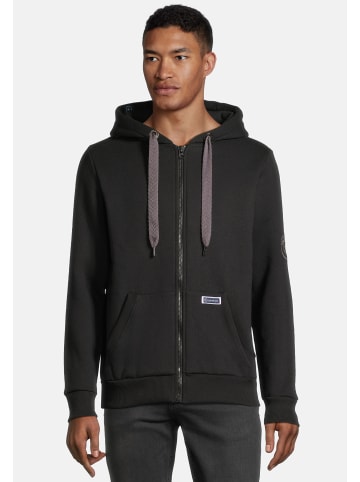 Salzhaut Sweatjacke MAKKER in Black