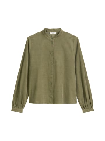 Marc O'Polo DENIM Ausgestellte Cordbluse cropped in Desert Sage