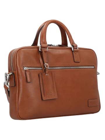 PICARD Authentic Aktentasche Leder 40 cm Laptopfach in cognac