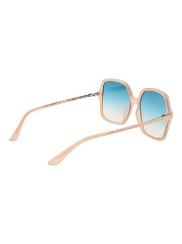 Guess Frauen Sonnenbrille Quadratisch Beige