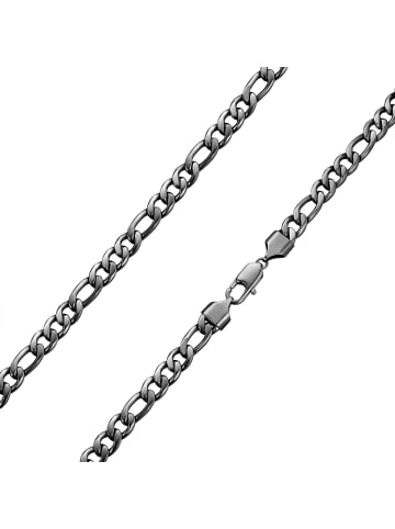 True Rebels Kette aus Edelstahl in gunmetal
