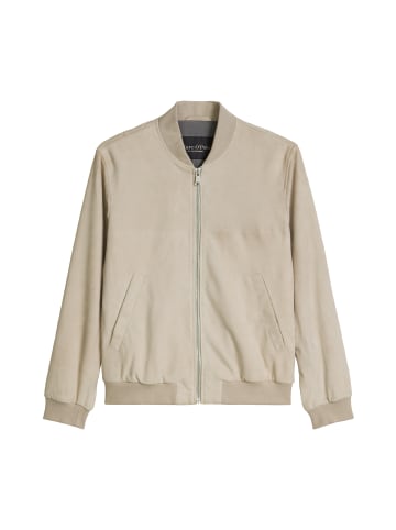 Marc O'Polo Lederjacke regular in Grey Kit