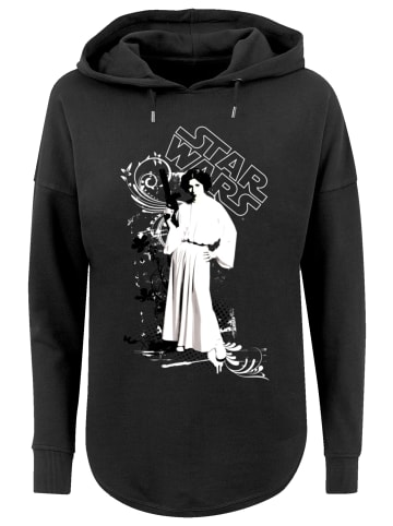 F4NT4STIC Oversized Hoodie Star Wars Leia Weapon in schwarz