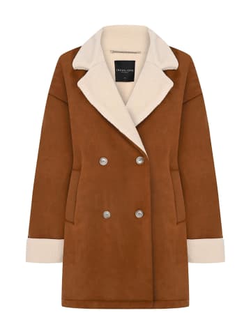 Freshlions Wollmantel Nevara in Brown