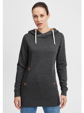 Oxmo Hoodie OXVicky Sweat Pile Hoodie Long in Grau