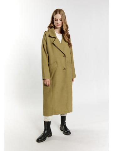 DreiMaster Vintage Damen Übergangsmantel Aus Wollgemisch in Helloliv