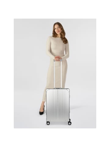 Aleon Traveler 4-Rollen Trolley Aluminium 67 cm platinum 1