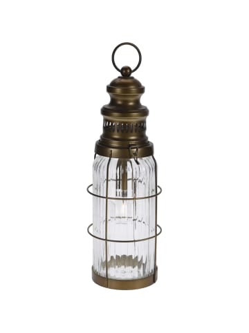 Home&Styling Collection LED-Laterne in braun