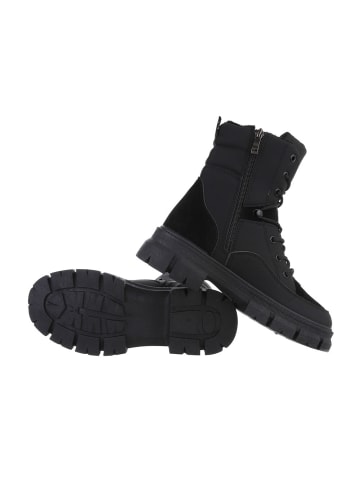 Ital-Design Stiefelette in Schwarz